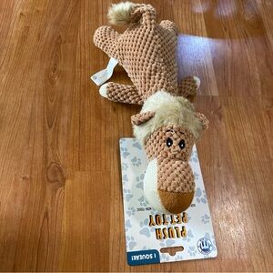 - Brand new Brooklyn Pet Fox Dog Toy With Squeaker 16”